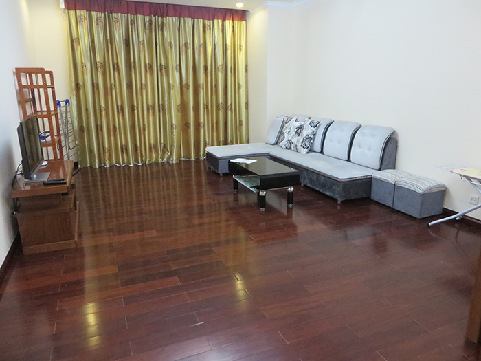 Fully-furnished two bedroom apartment for rent in R1 Royal City with lovely view to City